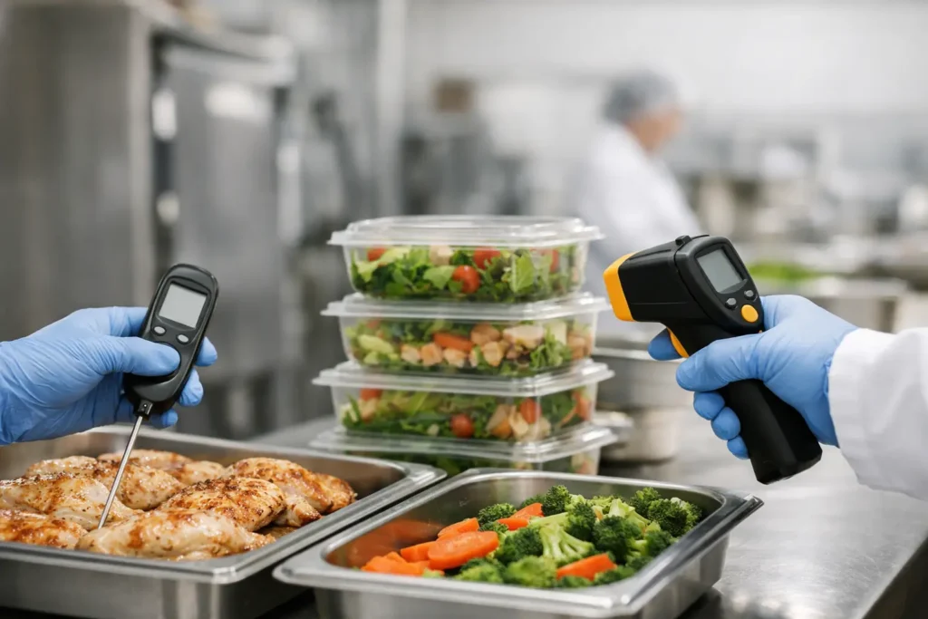 Control de temperatura de alimentos sin mermas