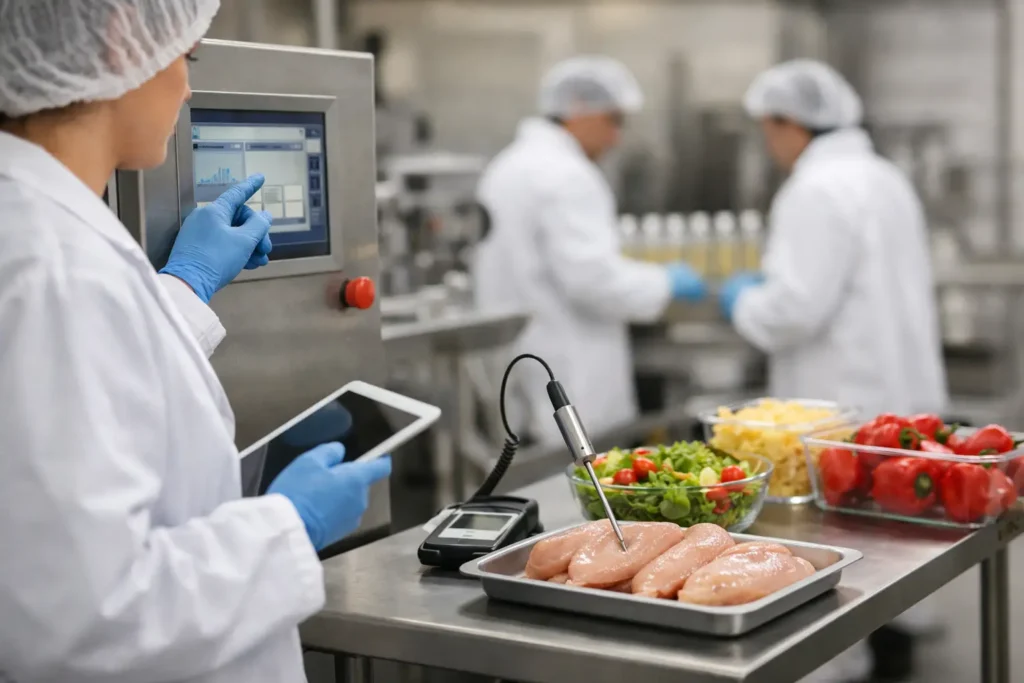 Puntos críticos de control HACCP bien gestionados