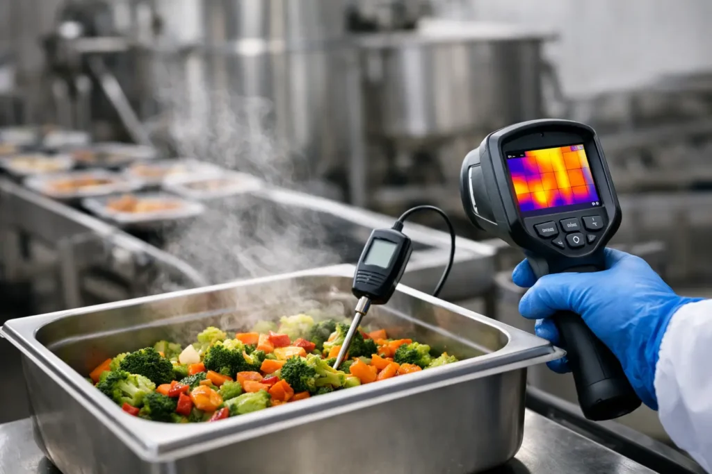 Reducción de mermas alimentarias con control térmico