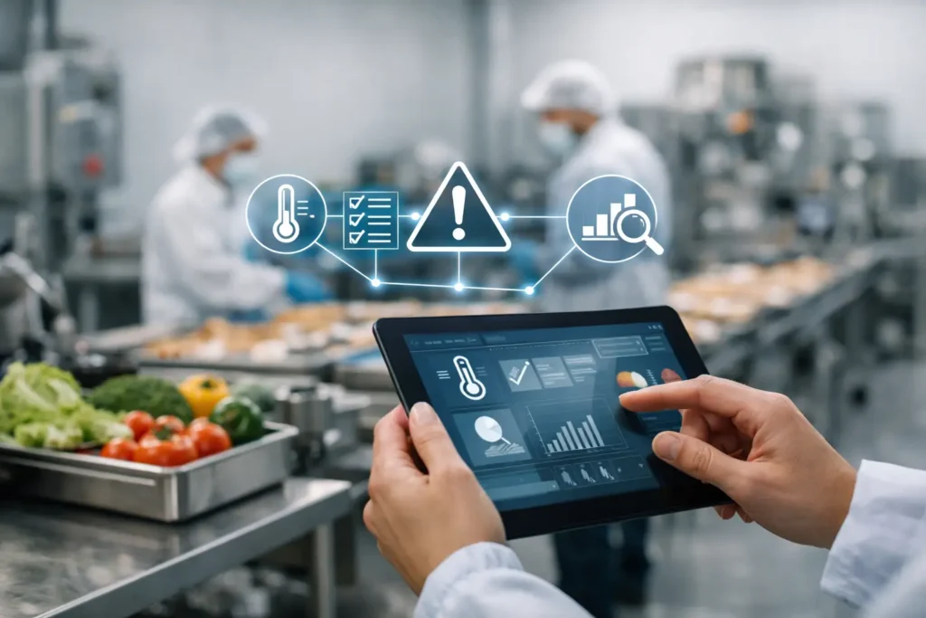 Sistema HACCP digital para controlar riesgos