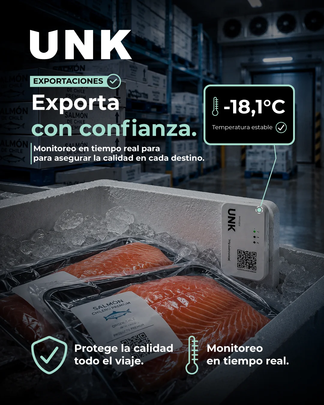 UNK Latam monitoreo de temperatura